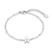 Bracciale Brand Donna Kidz in Acciaio Cristallo 05BR024 - 05BR024